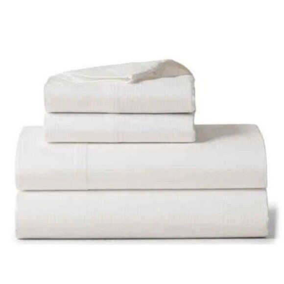 Ralph Lauren Lovan Jacquard King Extra Deep Fitted Sheet Parchment New MSRP $250 - Picture 1 of 4